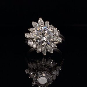 #2777A 1.3 ct. Old European Cut Diamond Ring Cinderella