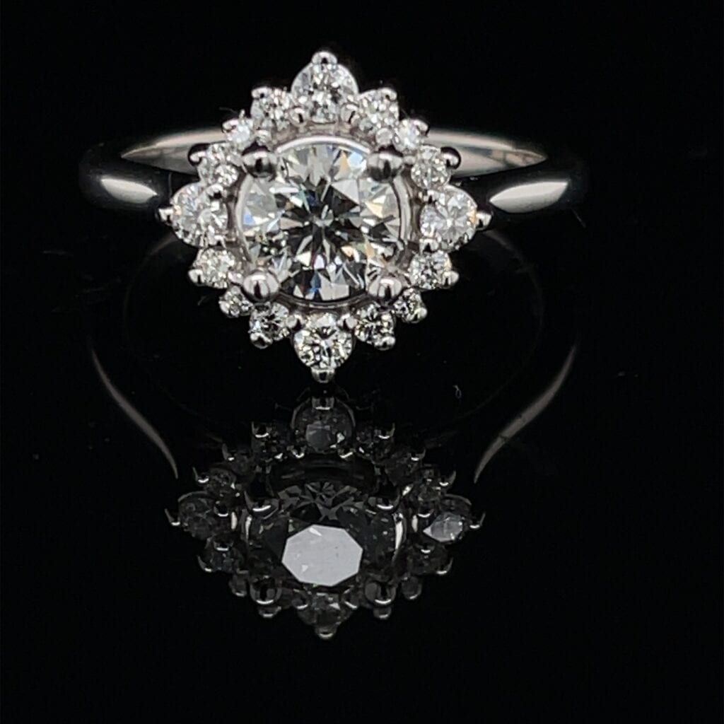 2.75 Ct. Oval Hidden Halo Engagement Ring J Color VS1 GIA Certified –  Kingofjewelry.com