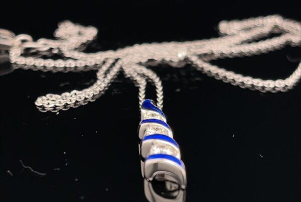 #Rod6174-Sell $1500 14K White Gold Martini Screw Back 0.94CTW Color H Clarity SI2