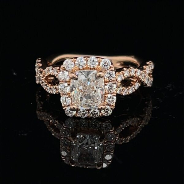 Rose Gold Engagement Ring