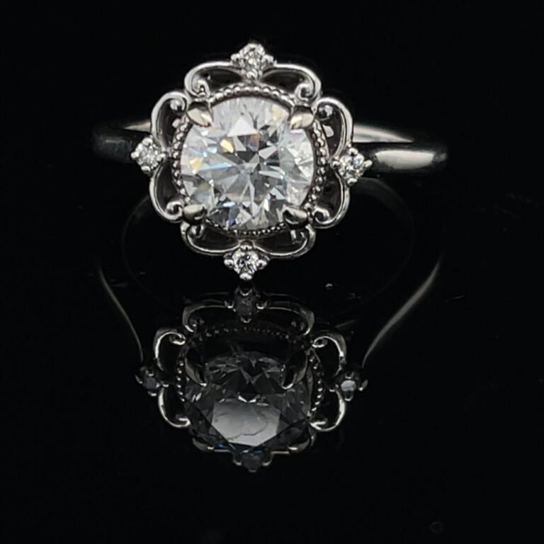 Lab-Grown 1.0ct. Round Brilliant Color D Clarity SI1 VG RX VG None